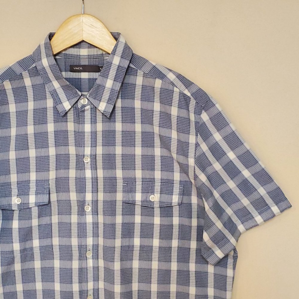 Vince Short Sleeve Button Down XL